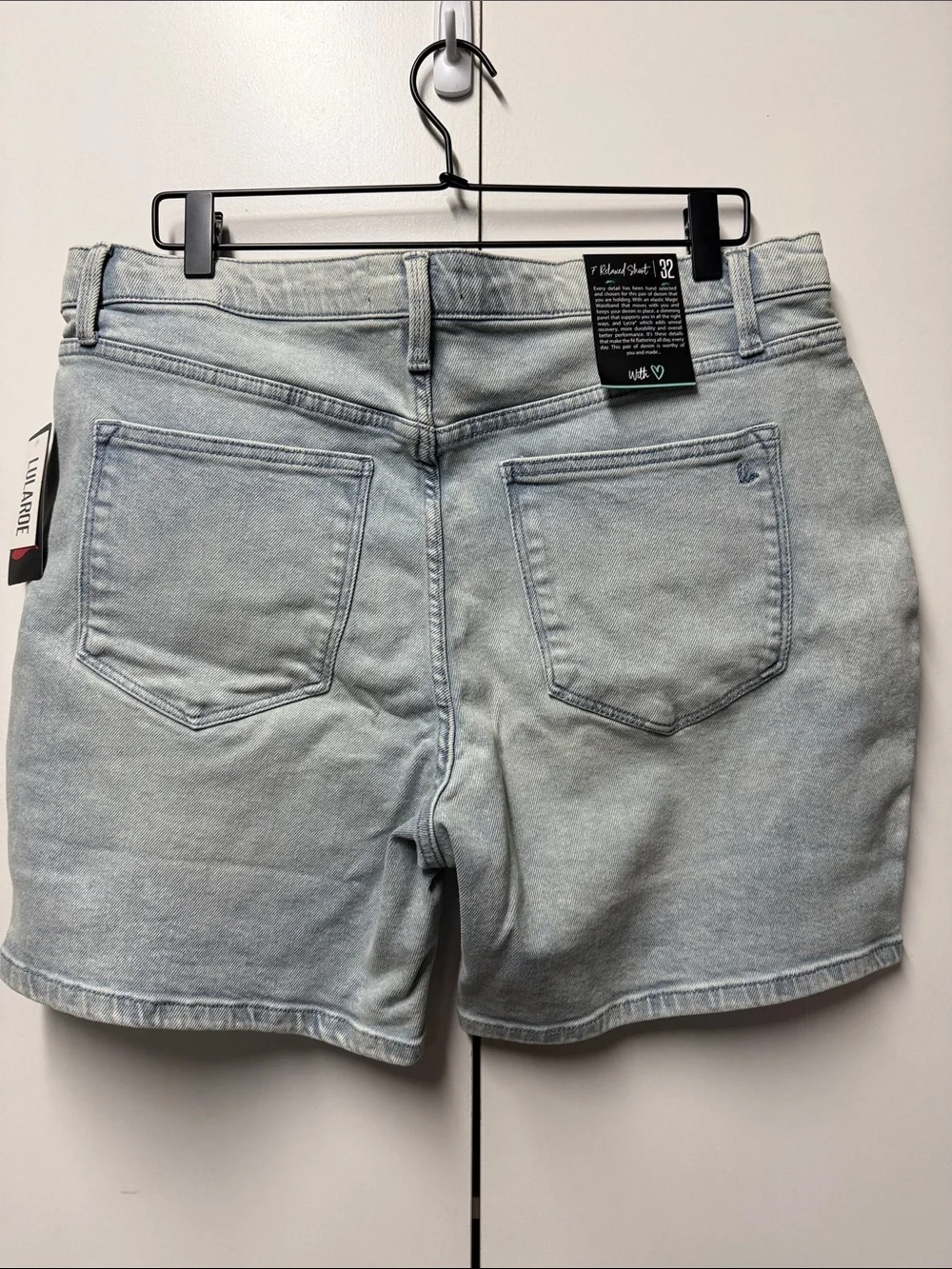 Lularoe Relaxed Fit Light Denim Shorts